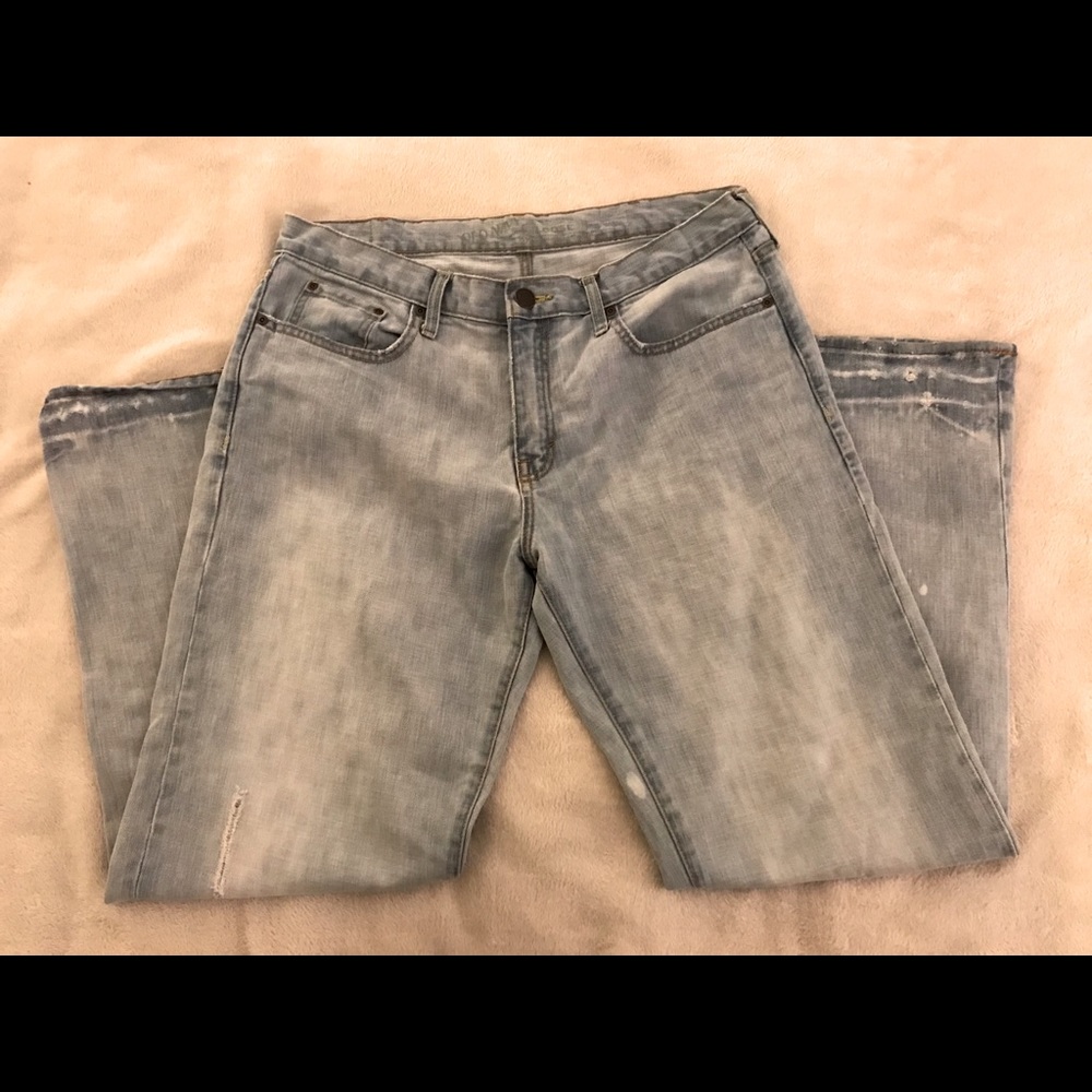 Old Navy Distressed Bootcut Jeans